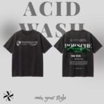 Premium Acid Wash Oversized T-Shirt – 230 GSM | Vynor