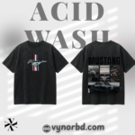 Premium Acid Wash Oversized T-Shirt – 230 GSM | Vynor