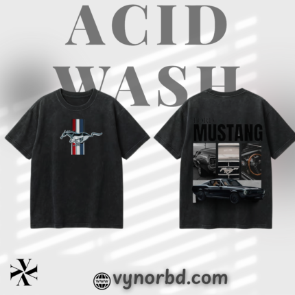 Premium Acid Wash Oversized T-Shirt – 230 GSM | Vynor