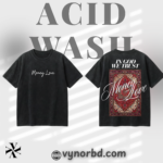 Premium Acid Wash Oversized T-Shirt – 230 GSM | Vynor