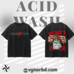 Premium Acid Wash Oversized T-Shirt – 230 GSM | Vynor