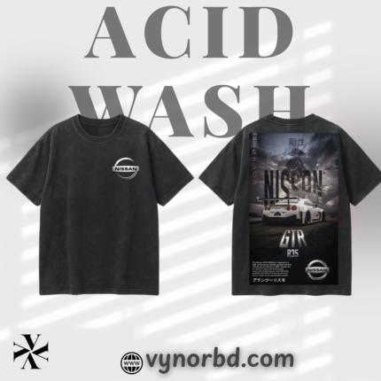 Premium Acid Wash Oversized T-Shirt – 230 GSM | Vynor