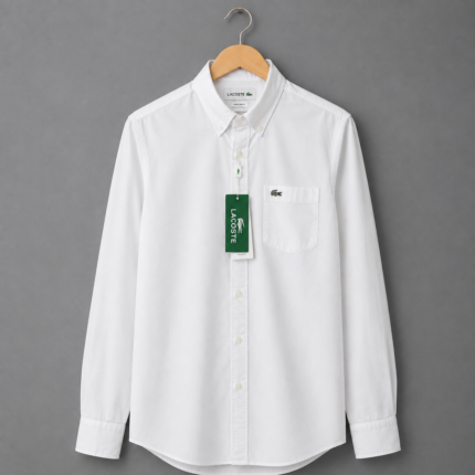 Premium White Full Sleeve Oxford Shirt for Men