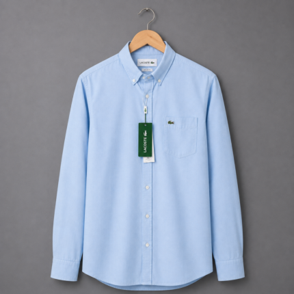 Premium Sky Blue Full Sleeve Oxford Shirt for Men